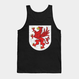 West Pomeranian Voivodeship / Polish Coat of Arms Design Tank Top